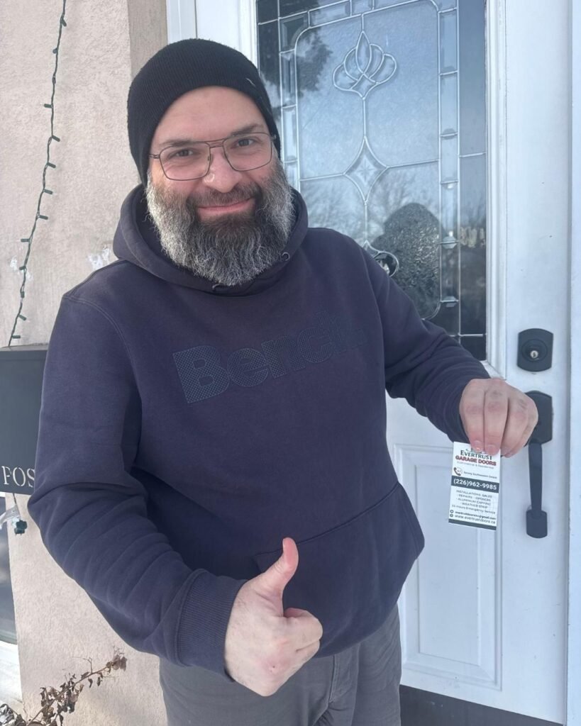 Garage Door Repair In Kitchener - Evertrust Garage Doors satiesfied clients