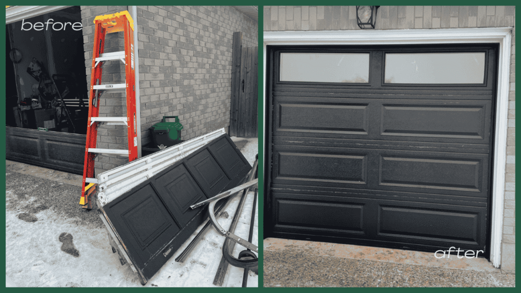 garage door repair and installations in Conestogo, kitchener waterloo